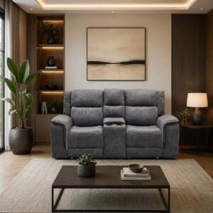 Model H Electric 2 Seater Recliner Sofa