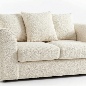 Alternative view of Boucle Fabric Sofa Set