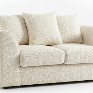 Alternative view of Boucle Fabric Sofa Set