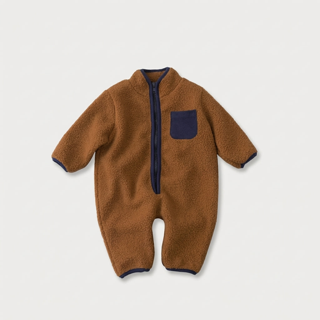 Fleece Zip Romper - Image 6