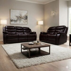 Alternative view of Model R Recliner Sofa