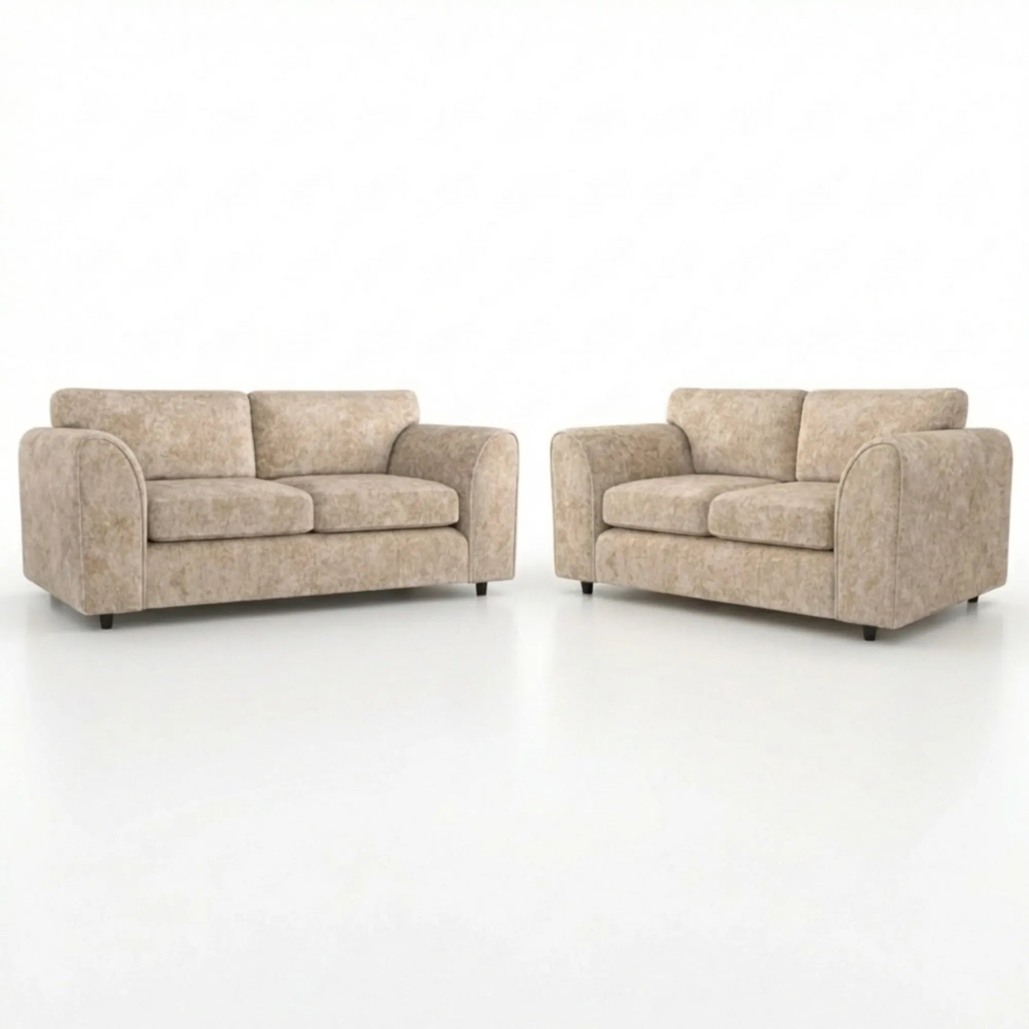 Alaska Fabric Full Back Sofa Set - Image 108