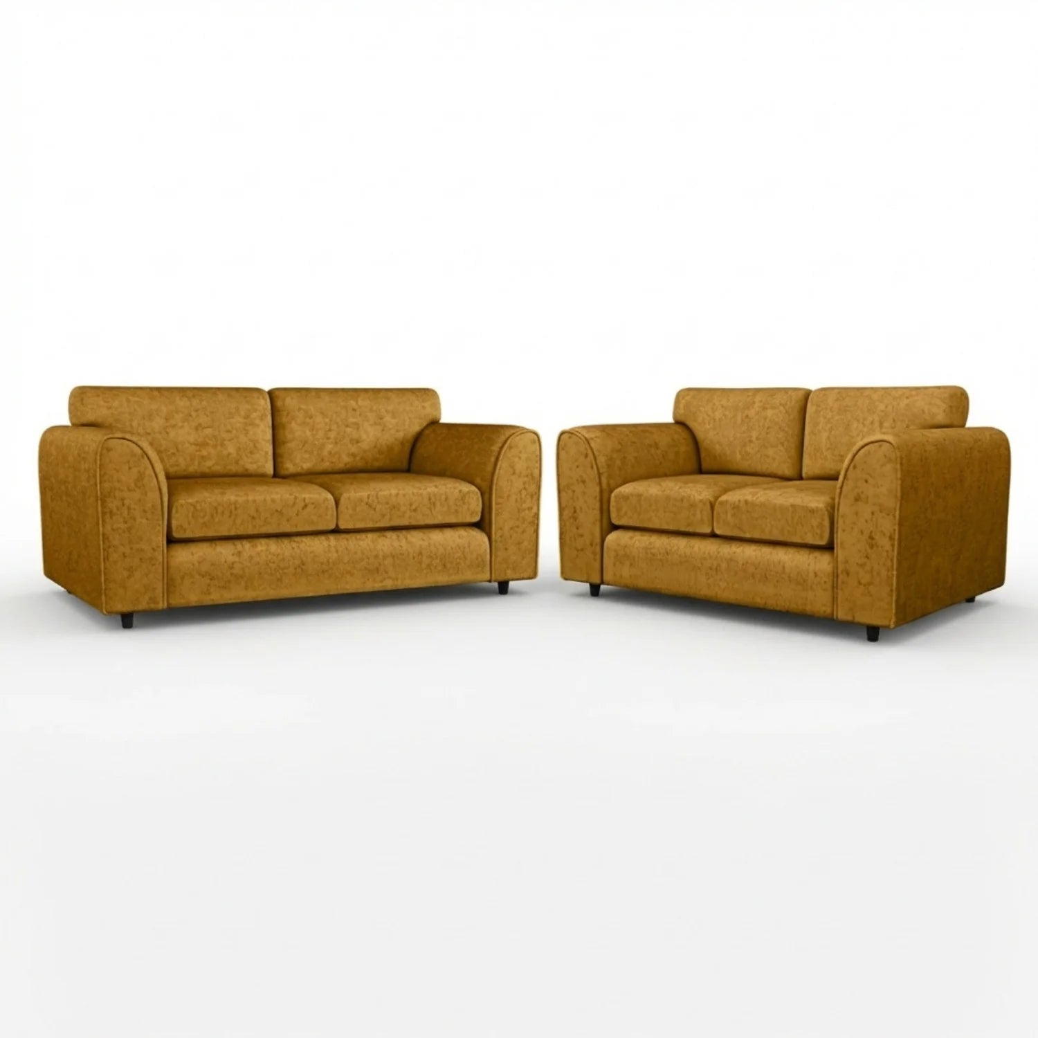 Alaska Fabric Full Back Sofa Set - Image 75