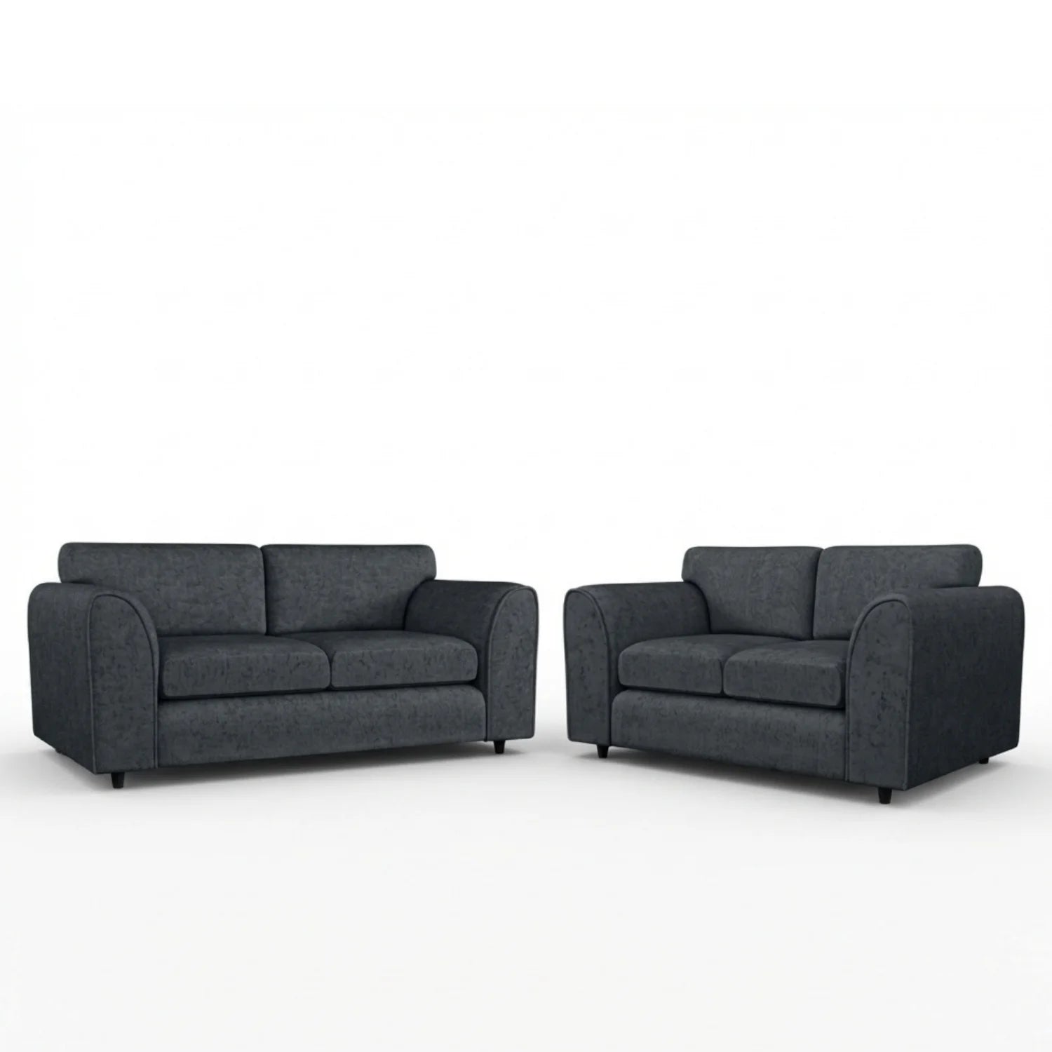 Alaska Fabric Full Back Sofa Set - Image 98