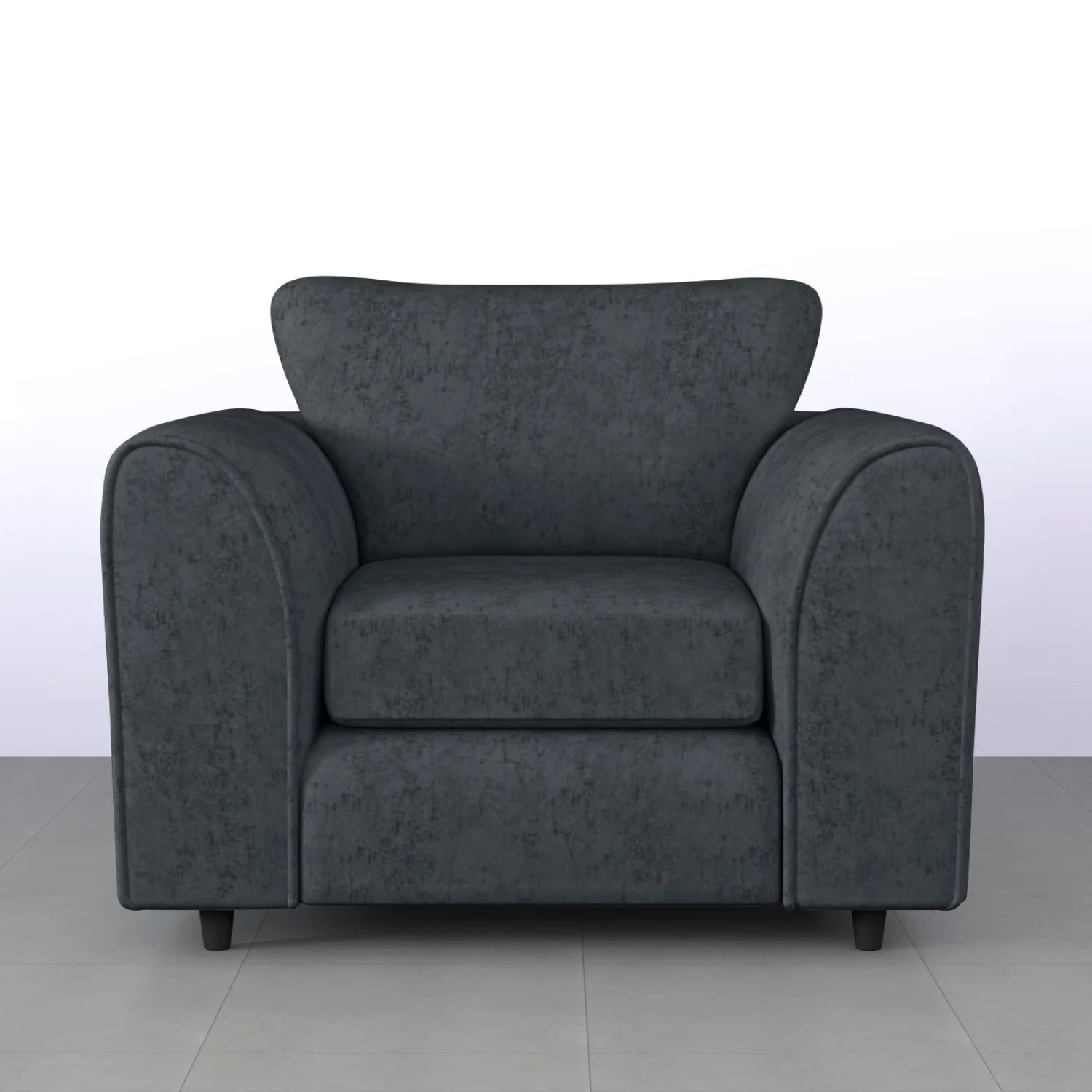 Alaska Fabric Full Back Sofa Set - Image 20