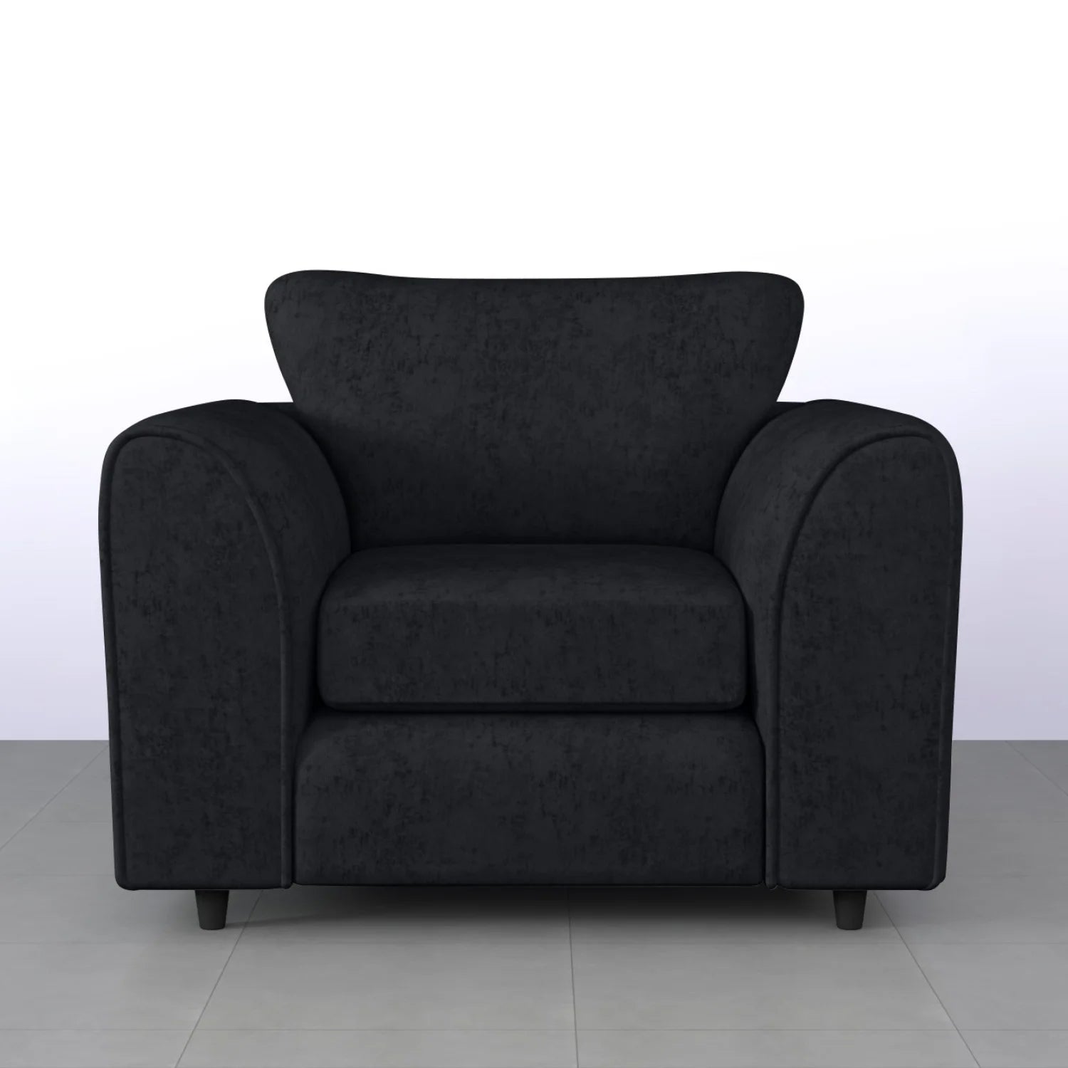 Alaska Fabric Full Back Sofa Set - Image 26