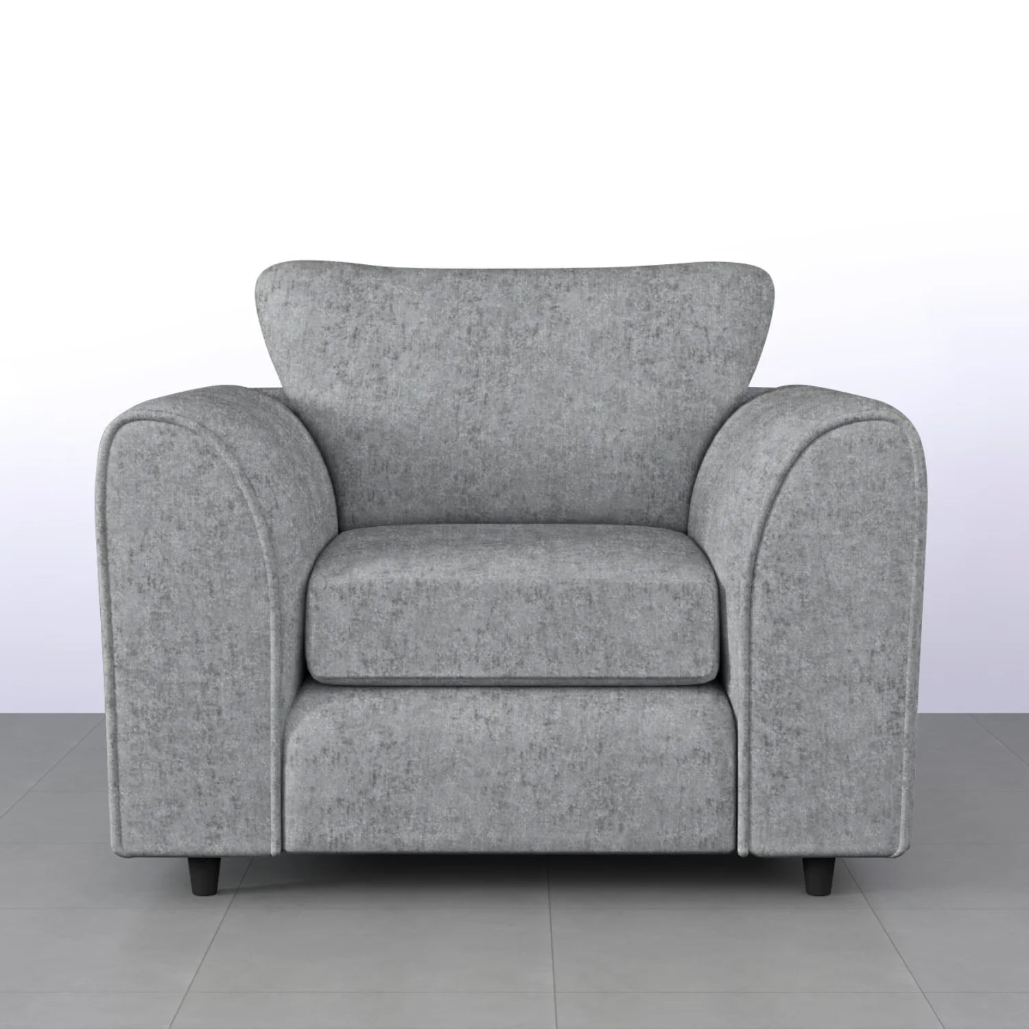 Alaska Fabric Full Back Sofa Set - Image 41