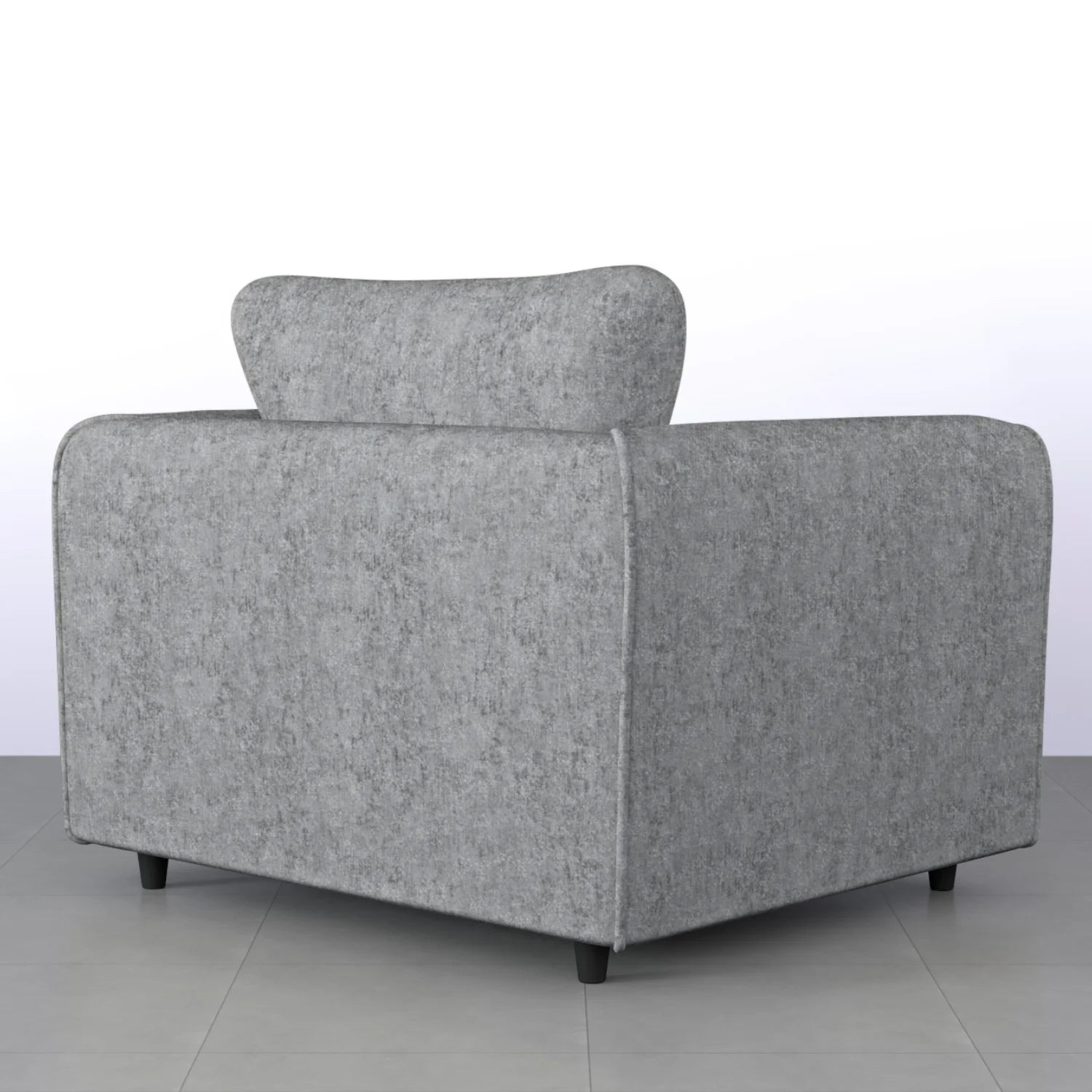 Alaska Fabric Full Back Sofa Set - Image 36