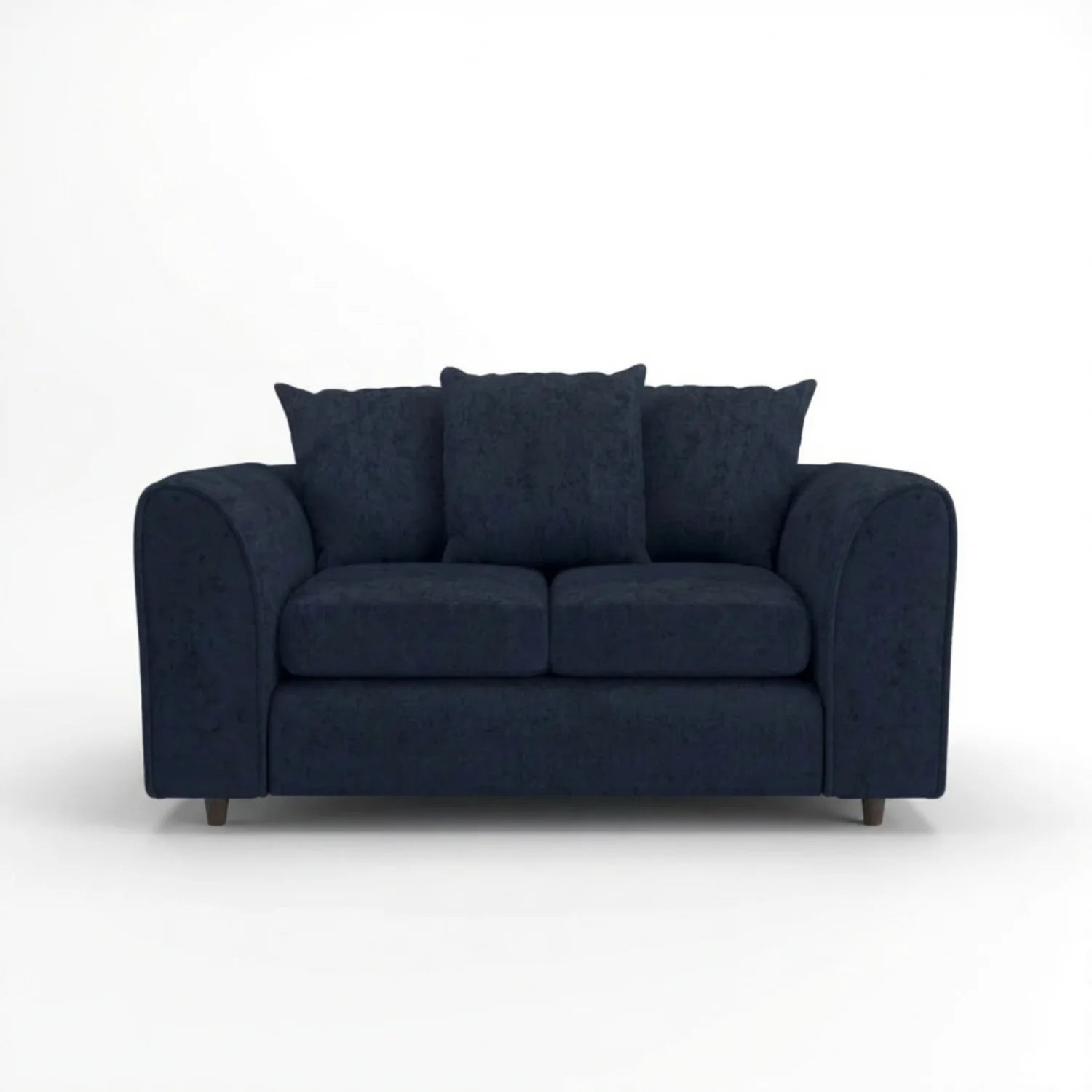 Alaska Fabric Scatter Back Sofa Set (Black) - Image 136