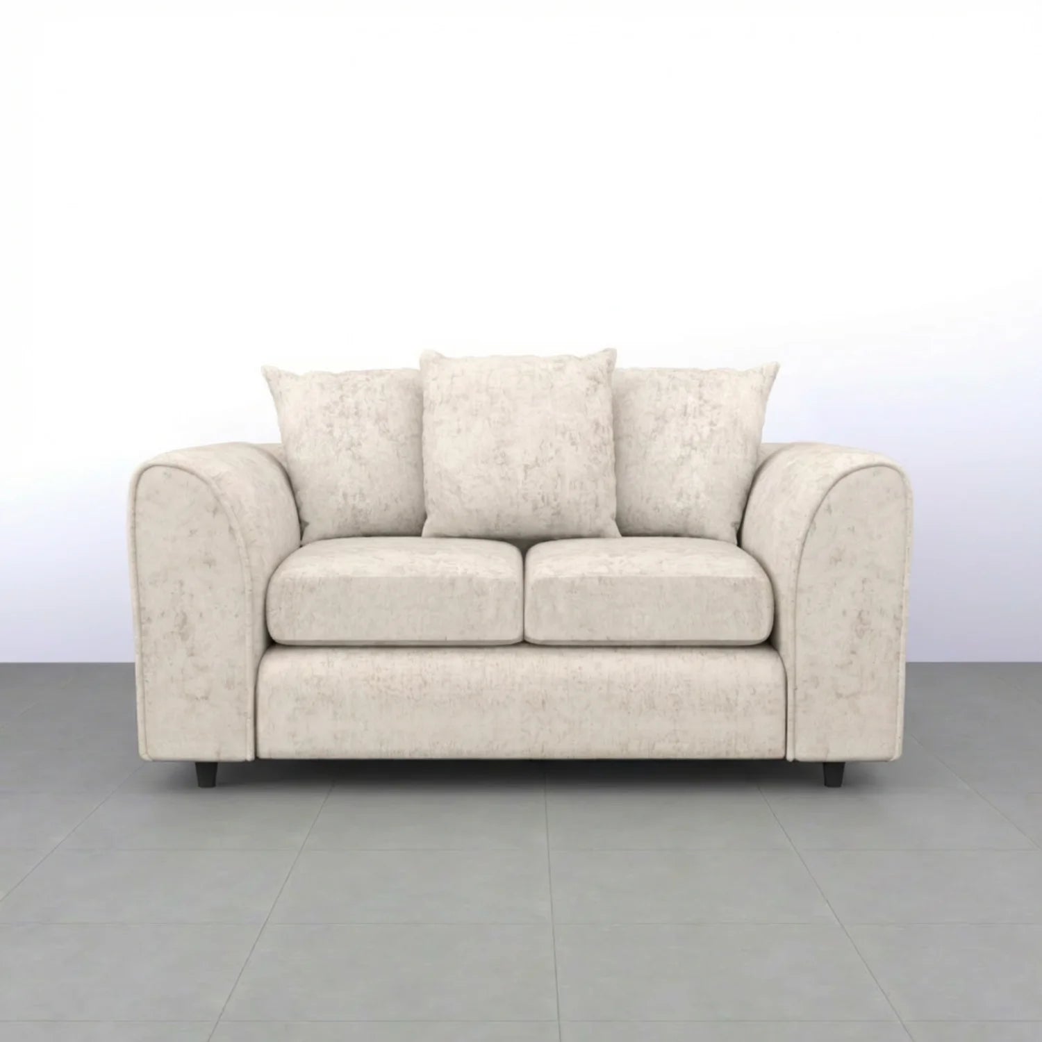 Alaska Fabric Scatter Back Sofa Set (Black) - Image 152