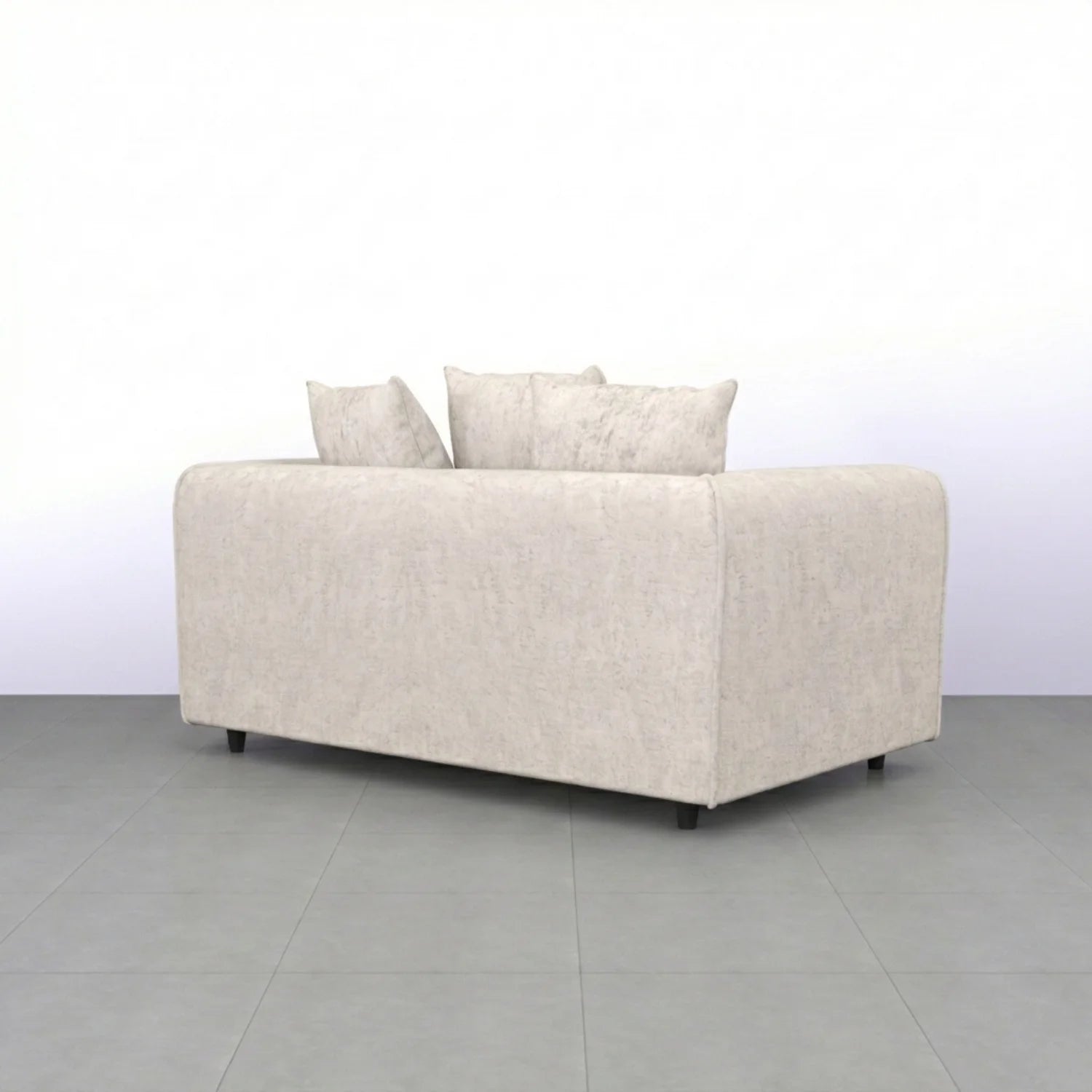 Alaska Fabric Scatter Back Sofa Set (Black) - Image 153