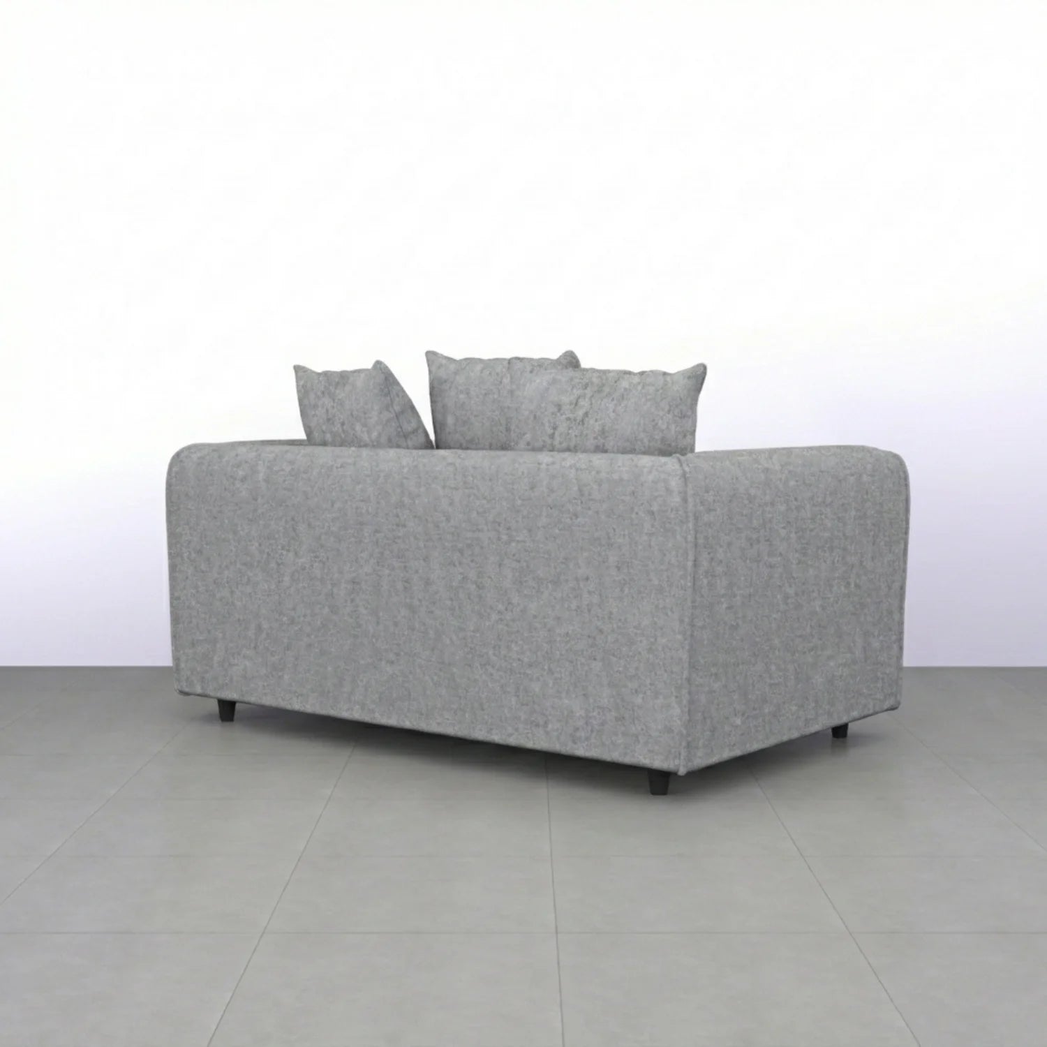 Alaska Fabric Scatter Back Sofa Set (Light Grey) - Image 17