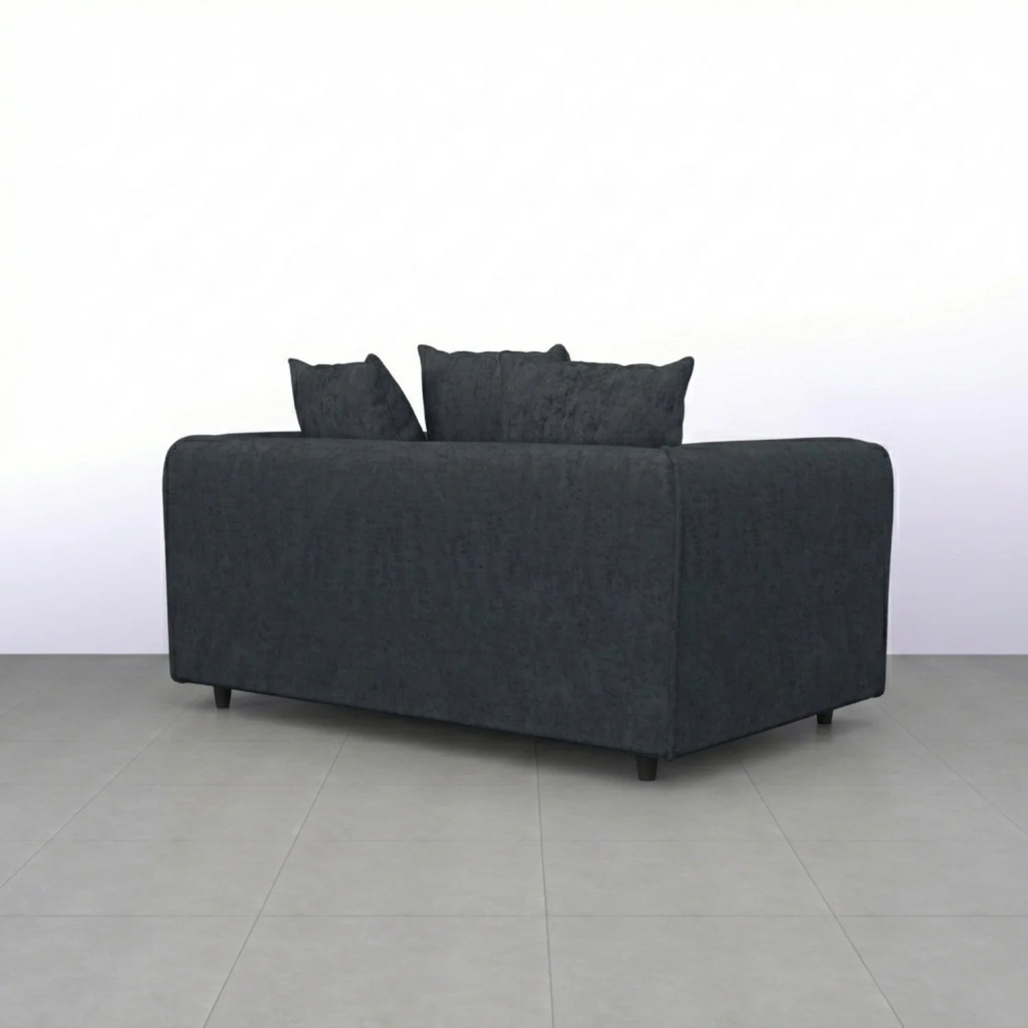 Alaska Fabric Scatter Back Sofa Set (Dark Grey) - Image 17