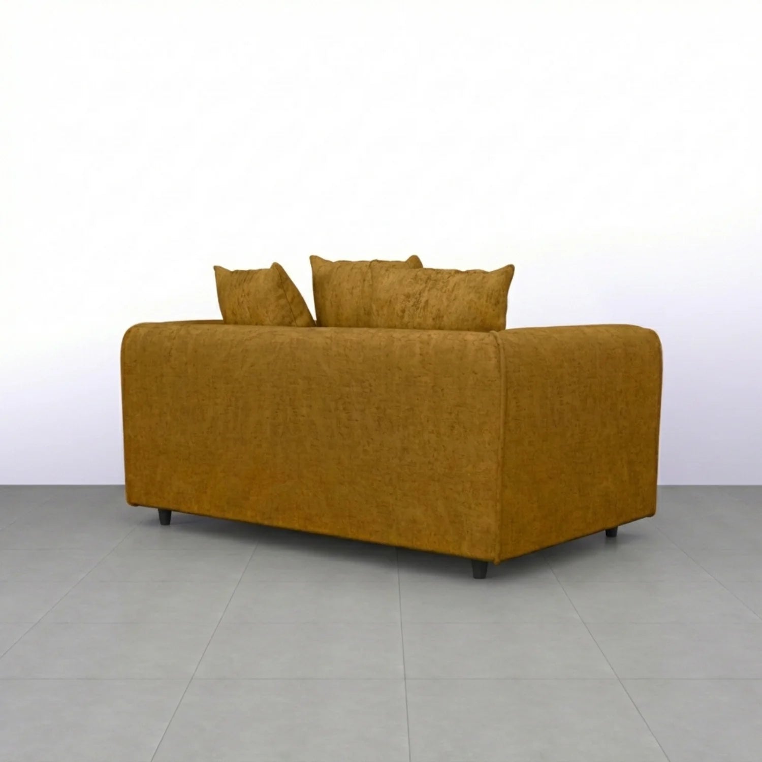 Alaska Fabric Scatter Back Sofa Set (Black) - Image 170