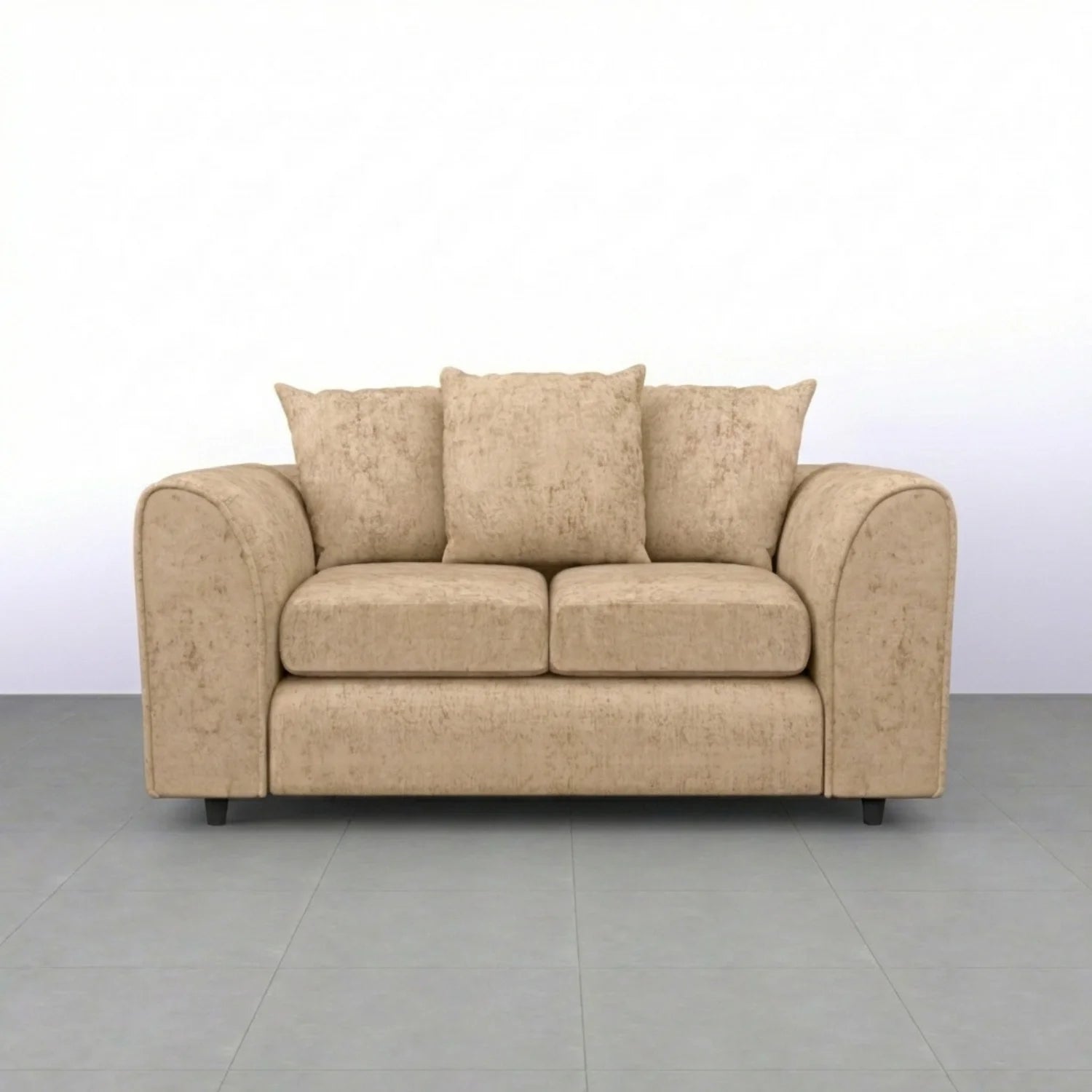 Alaska Fabric Scatter Back Sofa Set (Black) - Image 176