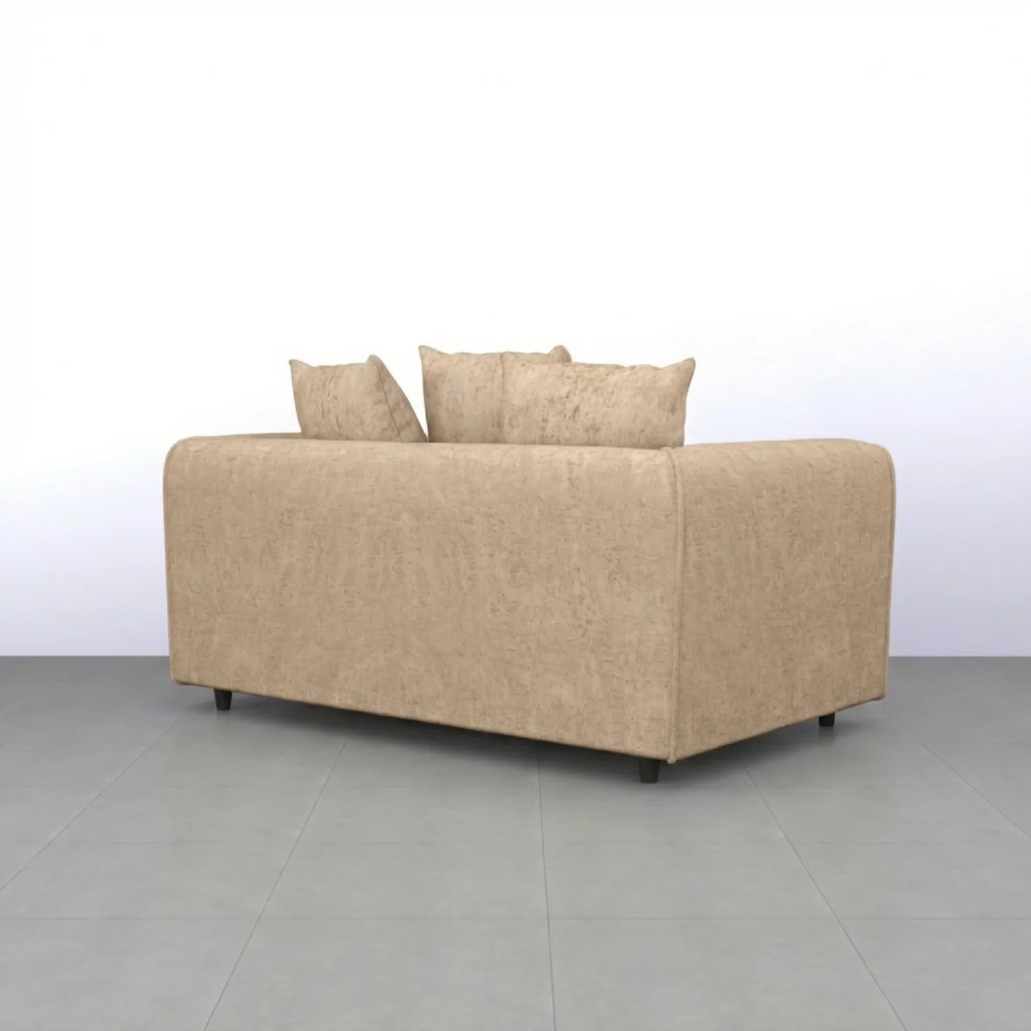 Alaska Fabric Scatter Back Sofa Set (Black) - Image 177