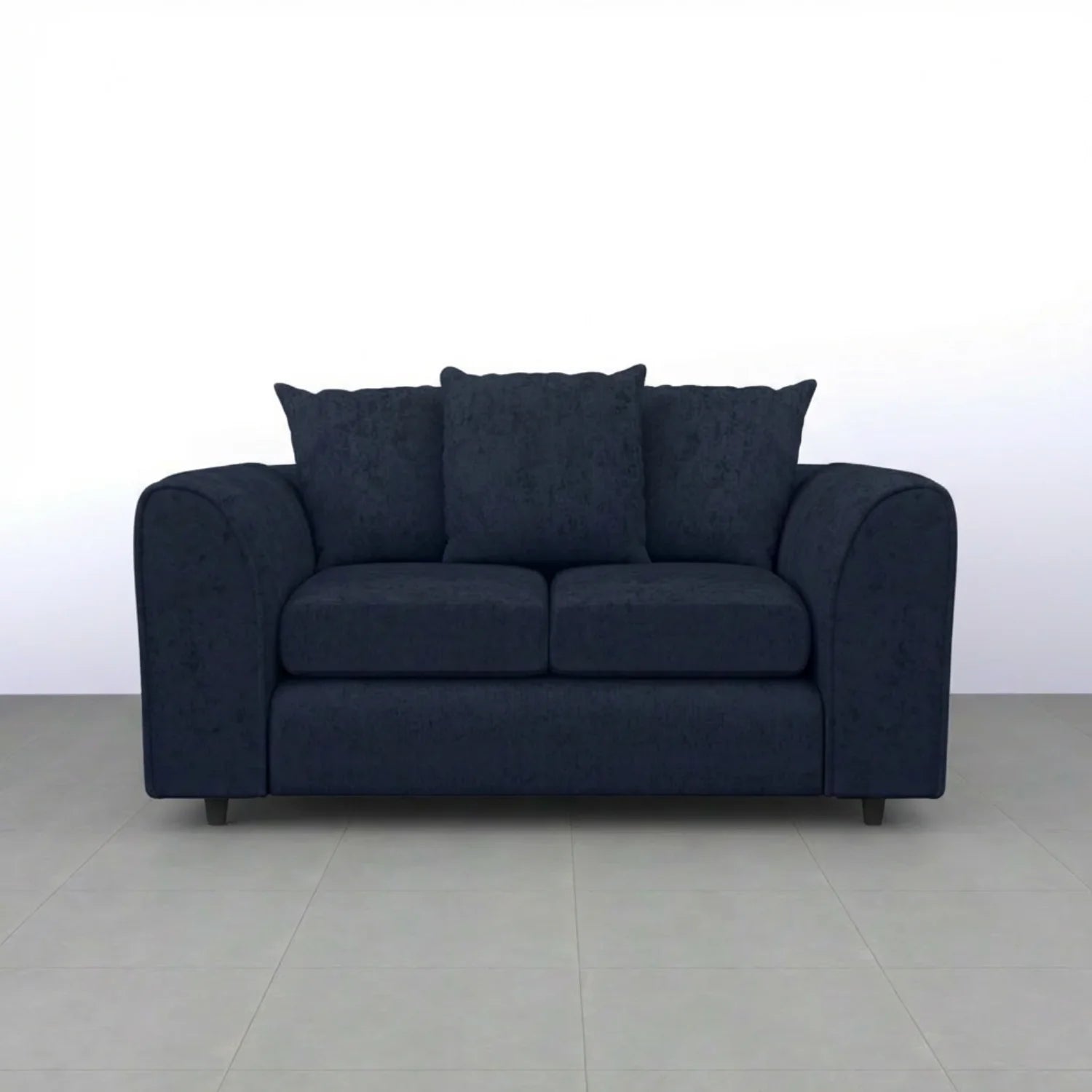 Alaska Fabric Scatter Back Sofa Set (Black) - Image 140