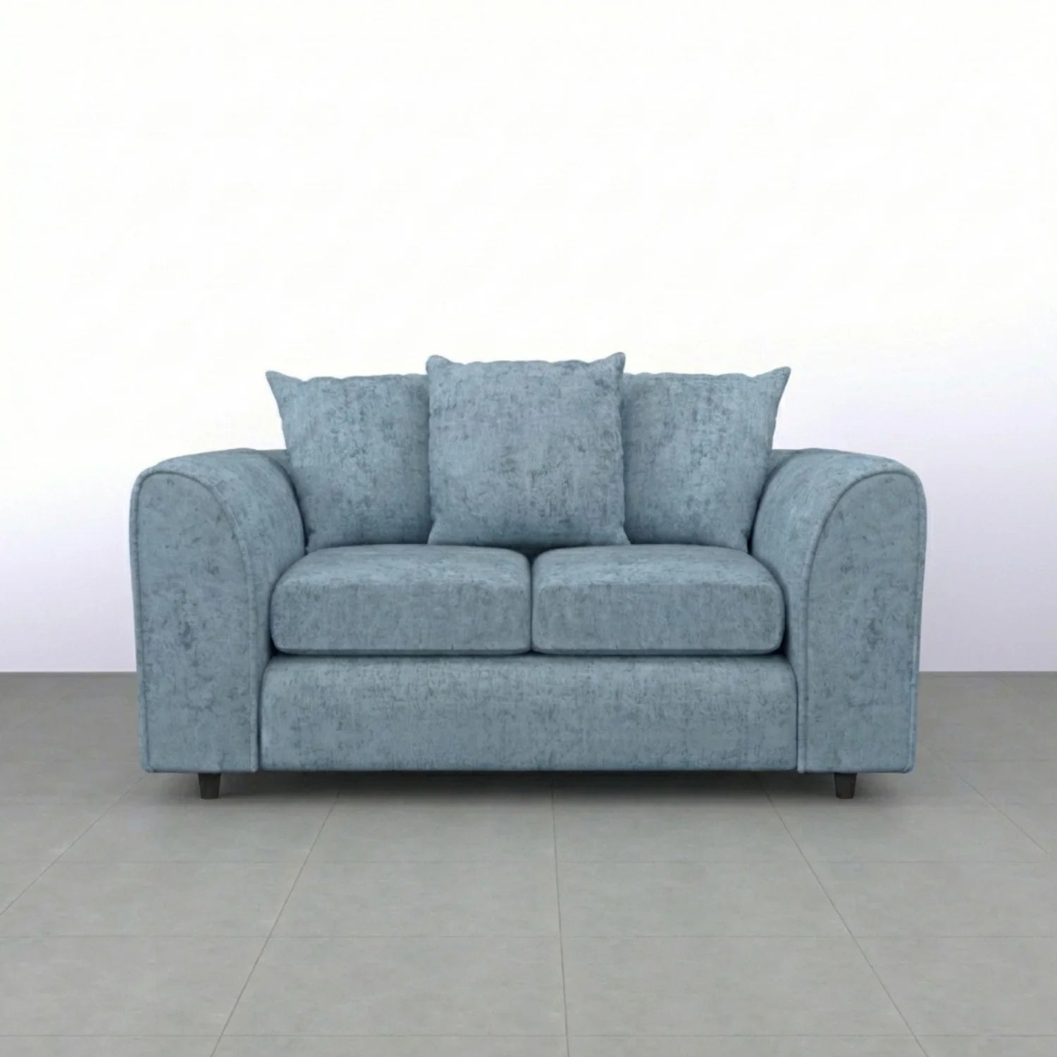 Alaska Fabric Scatter Back Sofa Set (Black) - Image 191
