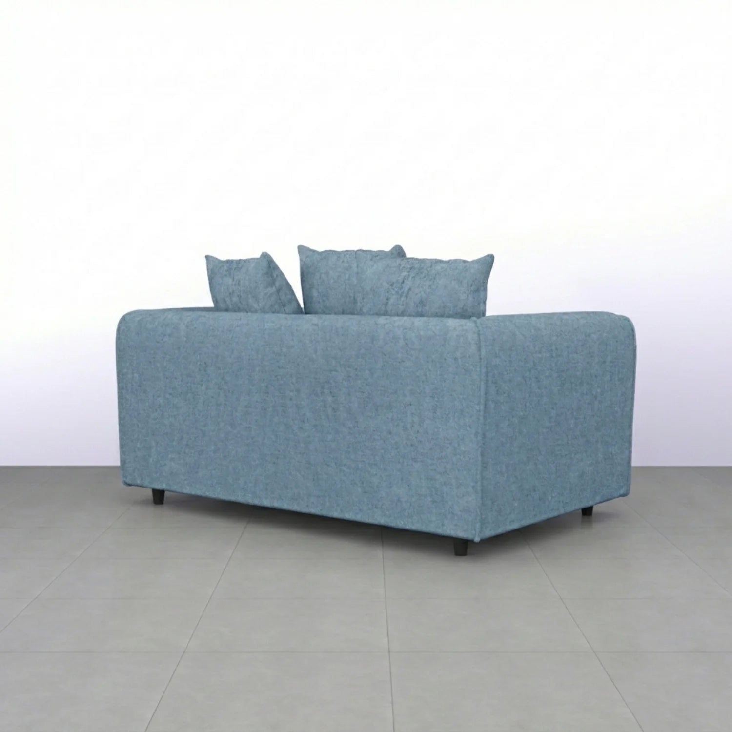 Alaska Fabric Scatter Back Sofa Set (Black) - Image 192