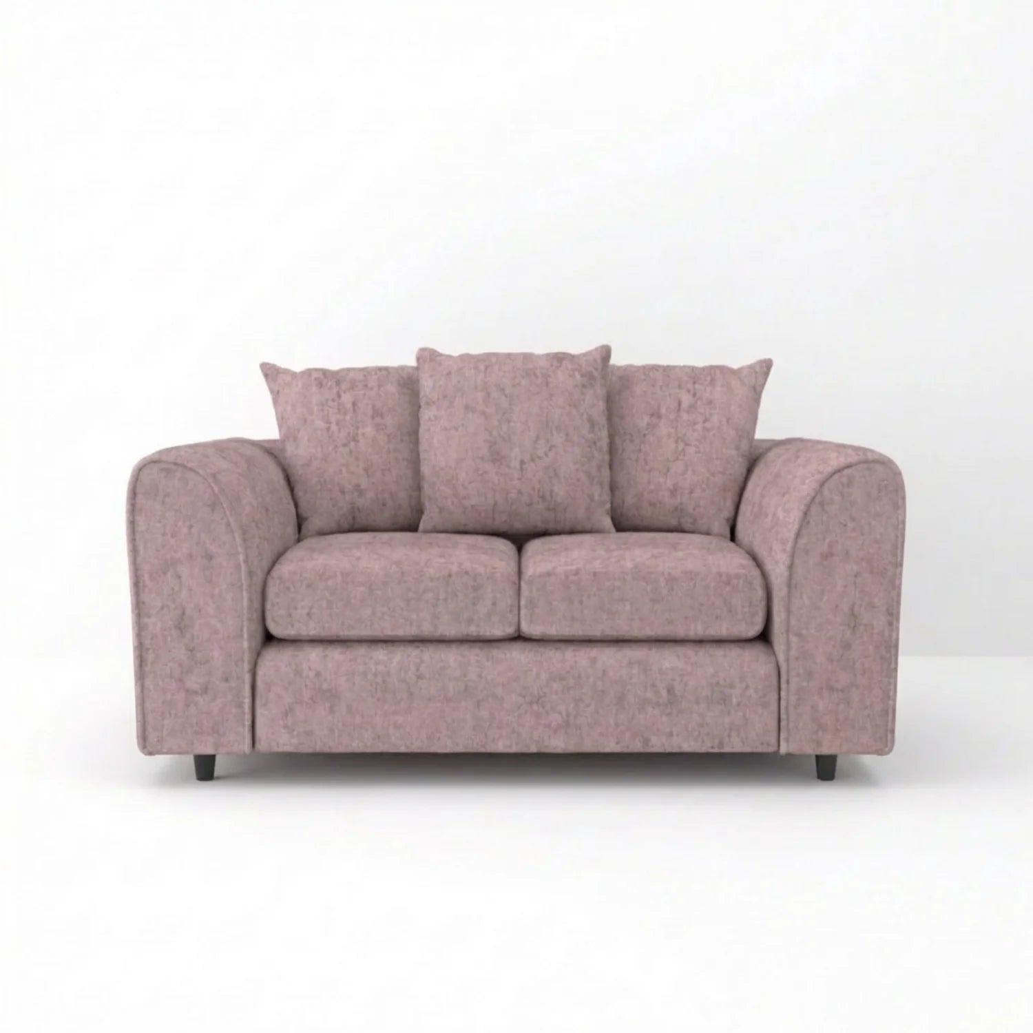 Alaska Fabric Scatter Back Sofa Set (Black) - Image 205