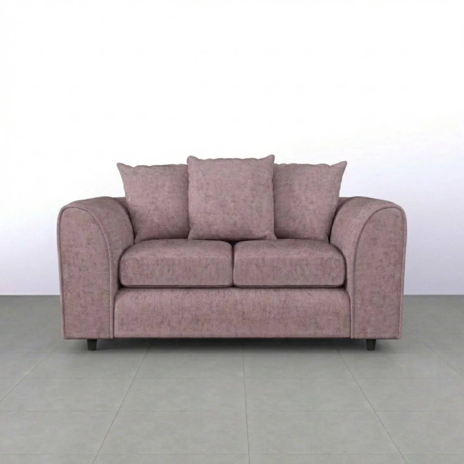Alaska Fabric Scatter Back Sofa Set (Black) - Image 203