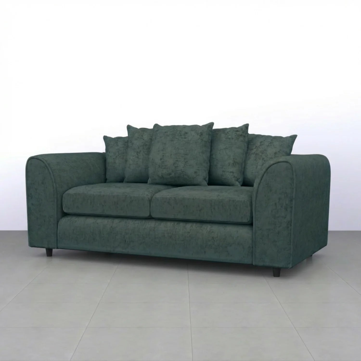 Alaska Fabric Scatter Back Sofa Set (Black) - Image 77
