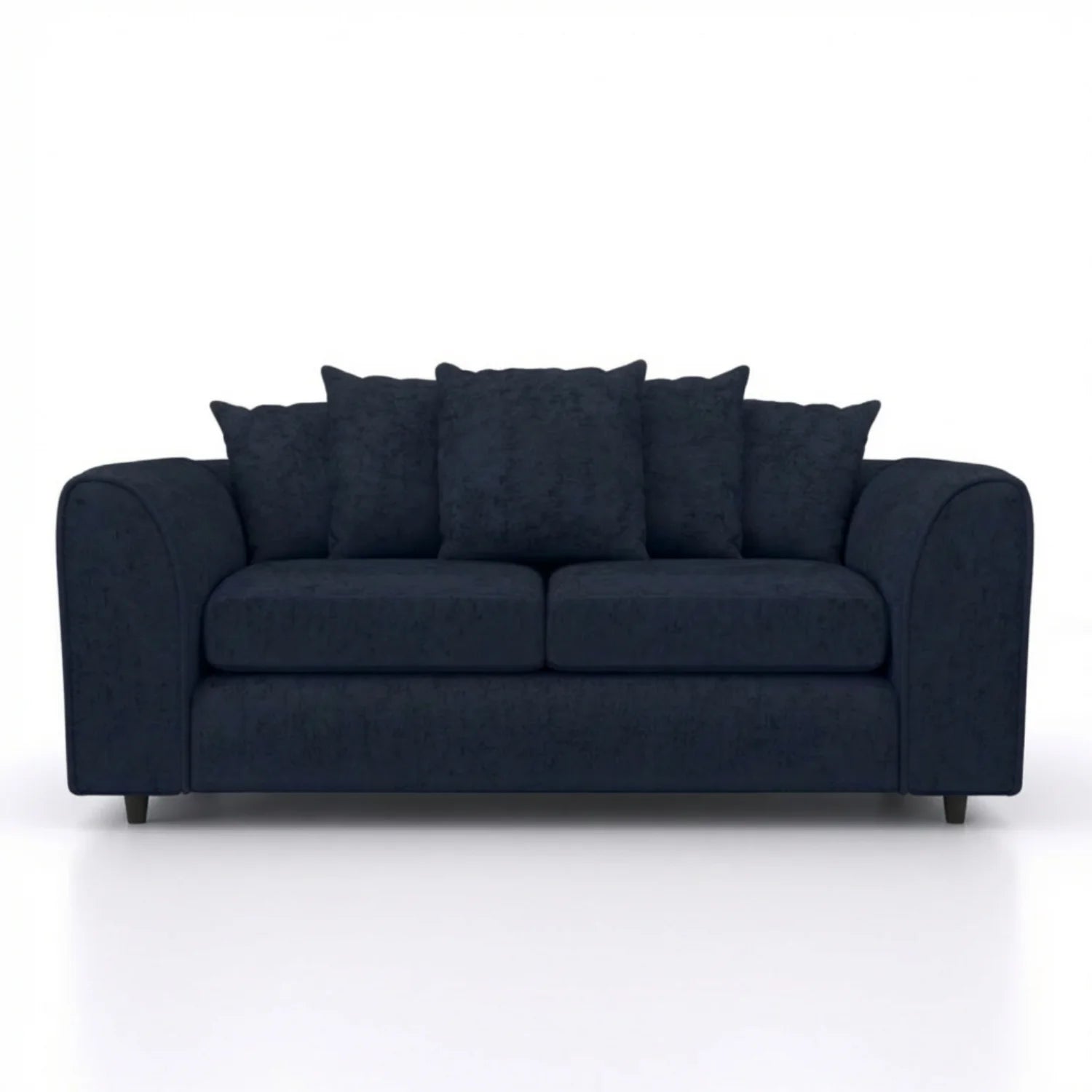 Alaska Fabric Scatter Back Sofa Set (Black) - Image 134