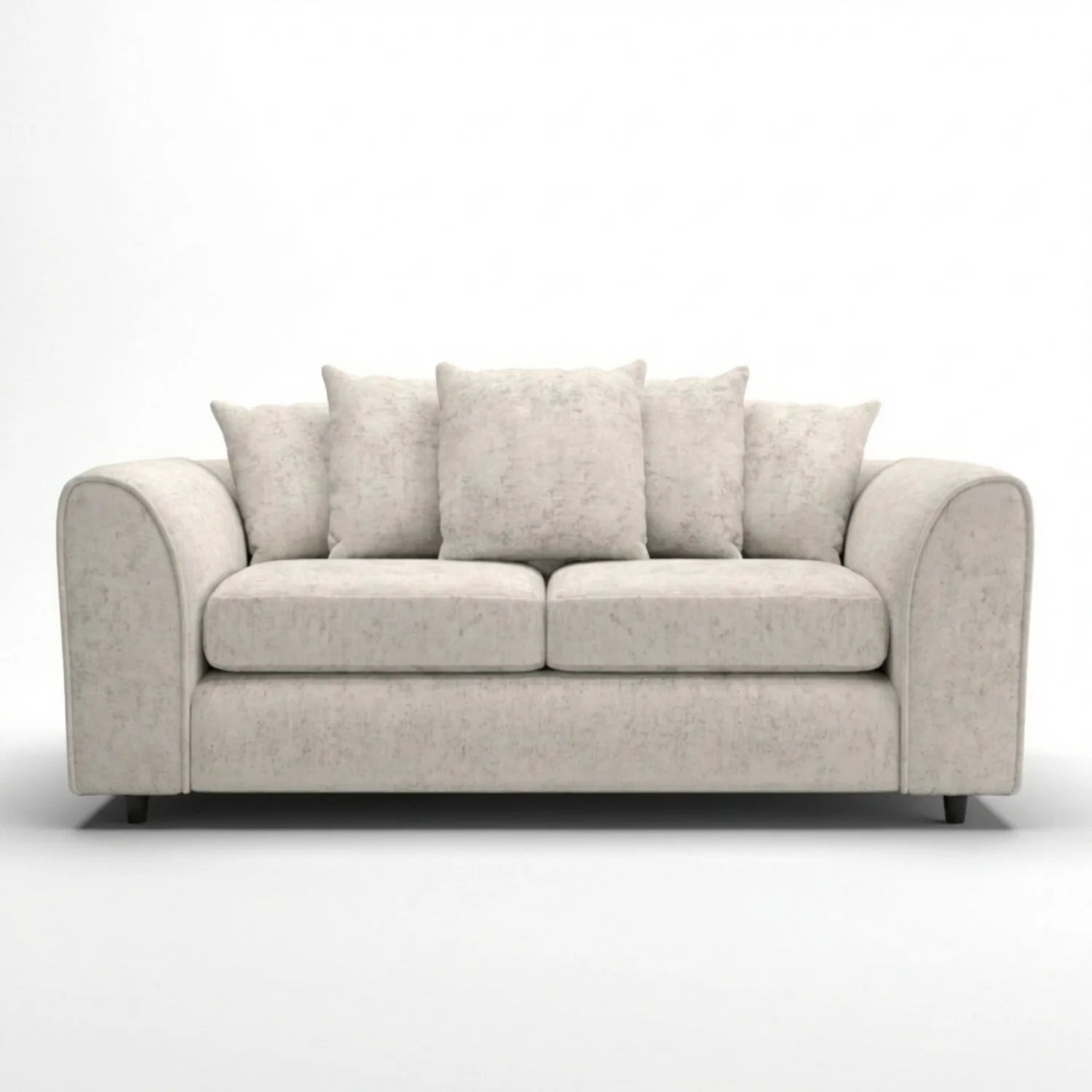 Alaska Fabric Scatter Back Sofa Set (Black) - Image 91