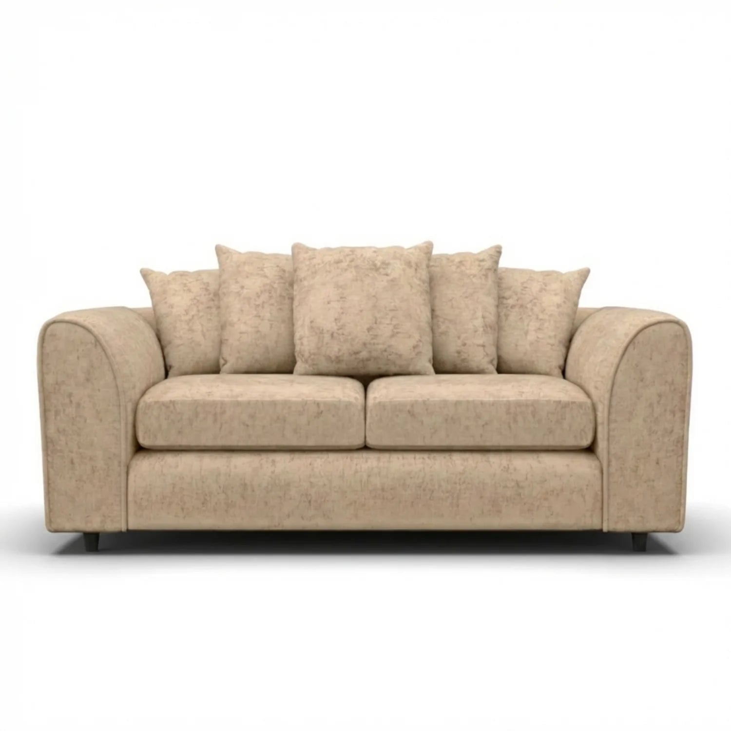 Alaska Fabric Scatter Back Sofa Set (Black) - Image 96