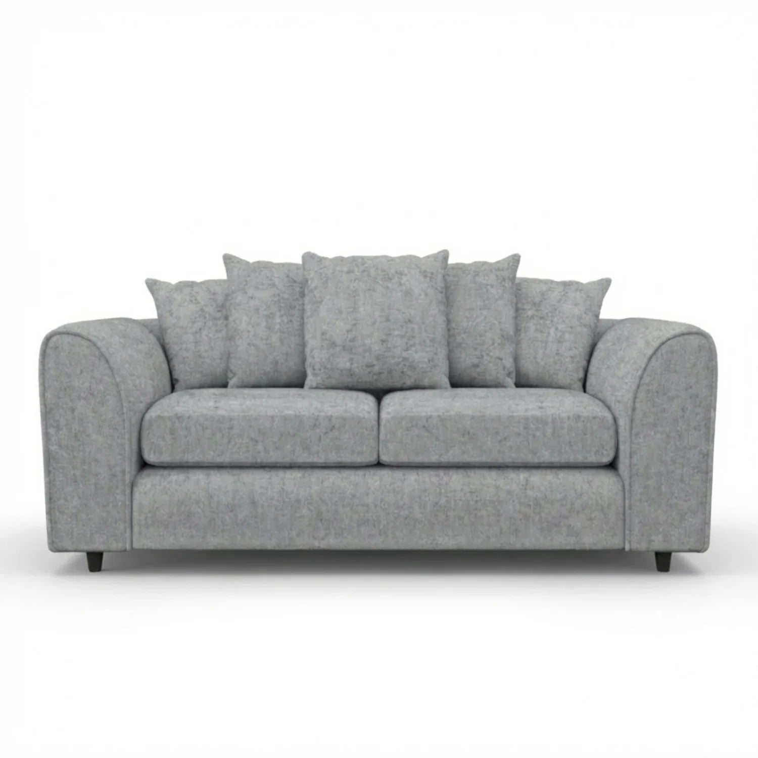 Alaska Fabric Scatter Back Sofa Set (Black) - Image 111
