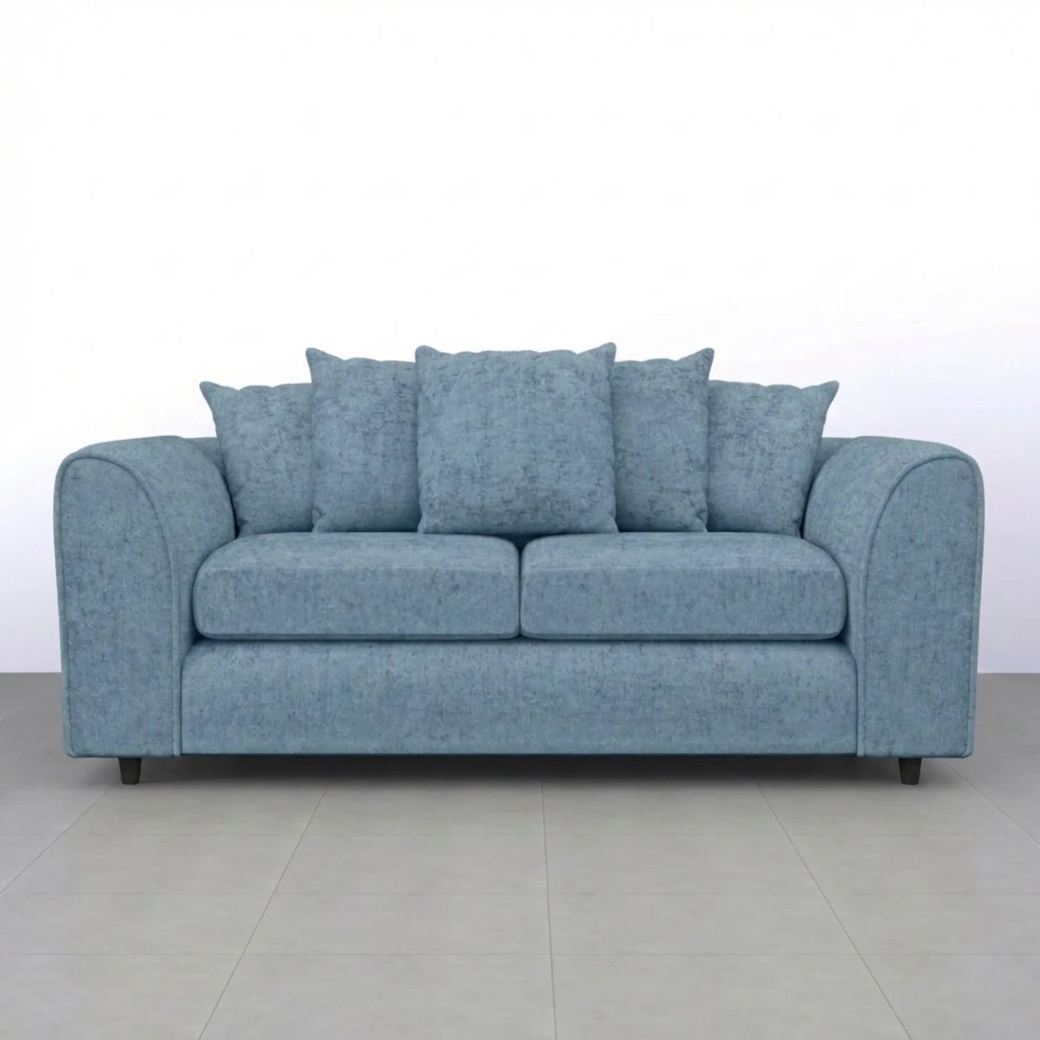 Alaska Fabric Scatter Back Sofa Set (Black) - Image 53