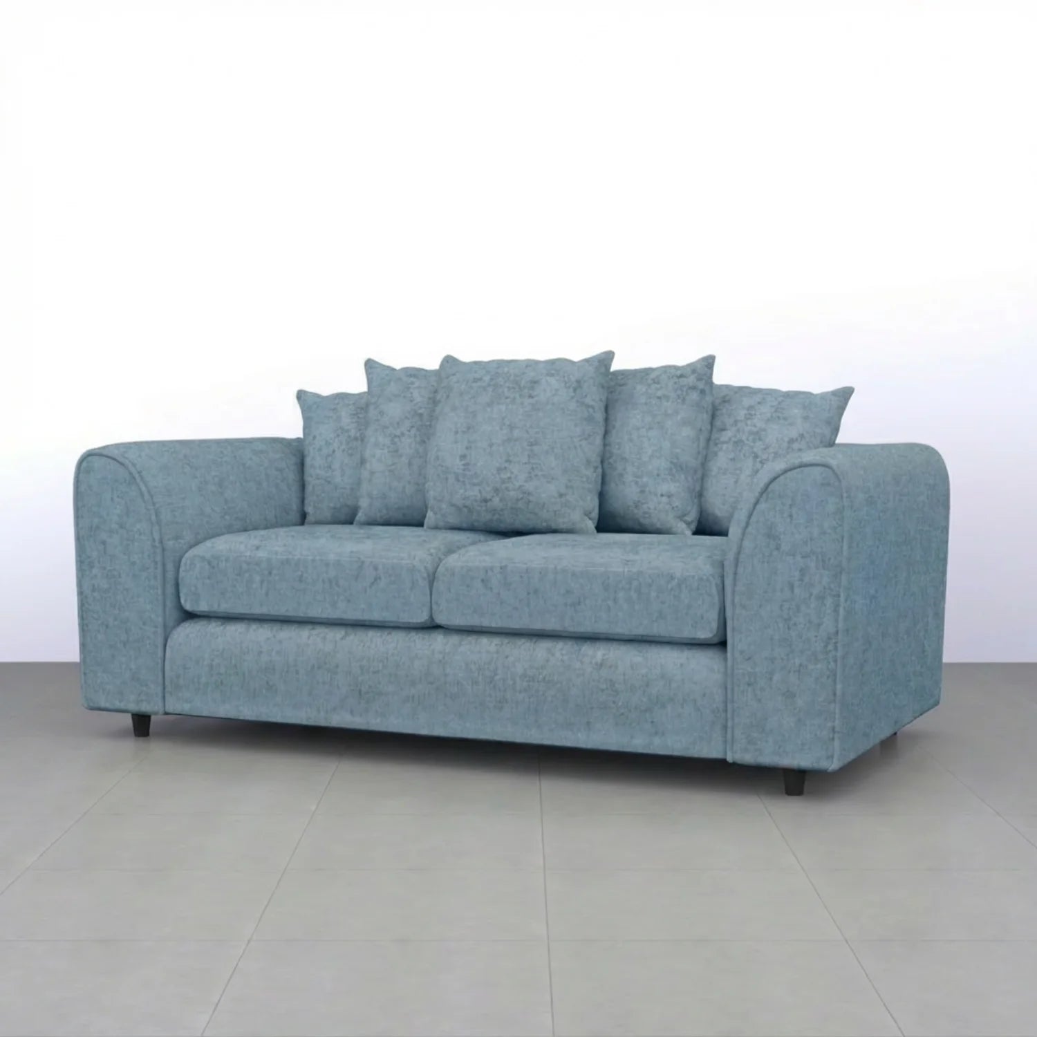 Alaska Fabric Scatter Back Sofa Set (Black) - Image 54