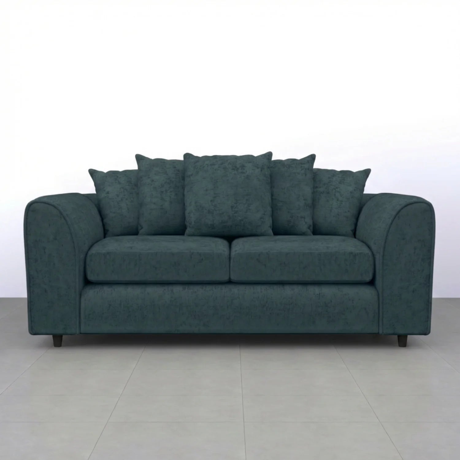 Alaska Fabric Scatter Back Sofa Set (Black) - Image 60