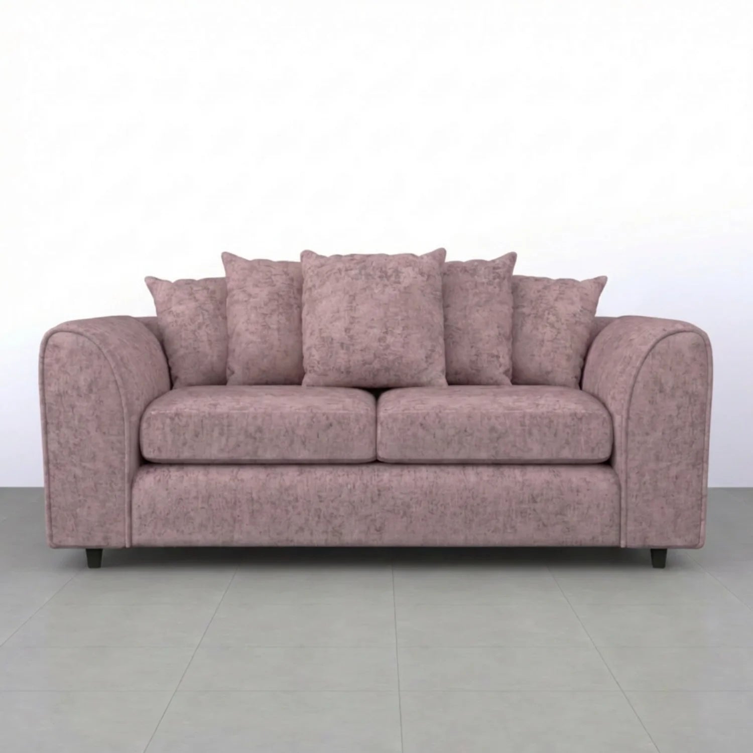 Alaska Fabric Scatter Back Sofa Set (Black) - Image 67