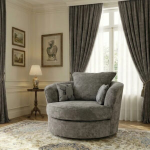Verona Grey Swivel chair