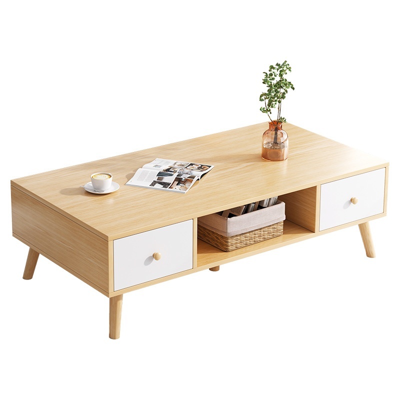 Minimalist, Modern Light-luxury Coffee Table For Small Apartments Nordic-style Side Table - Image 5