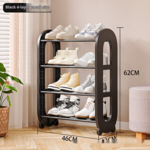 Alternative view of Simple Multi-tiered Shoe Rack For Dorms, Home Entryways, And Entrances