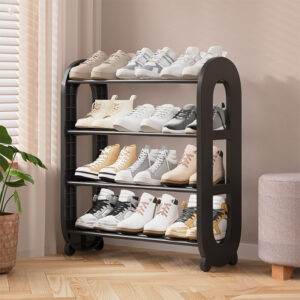 Simple Multi-tiered Shoe Rack For Dorms, Home Entryways, And Entrances